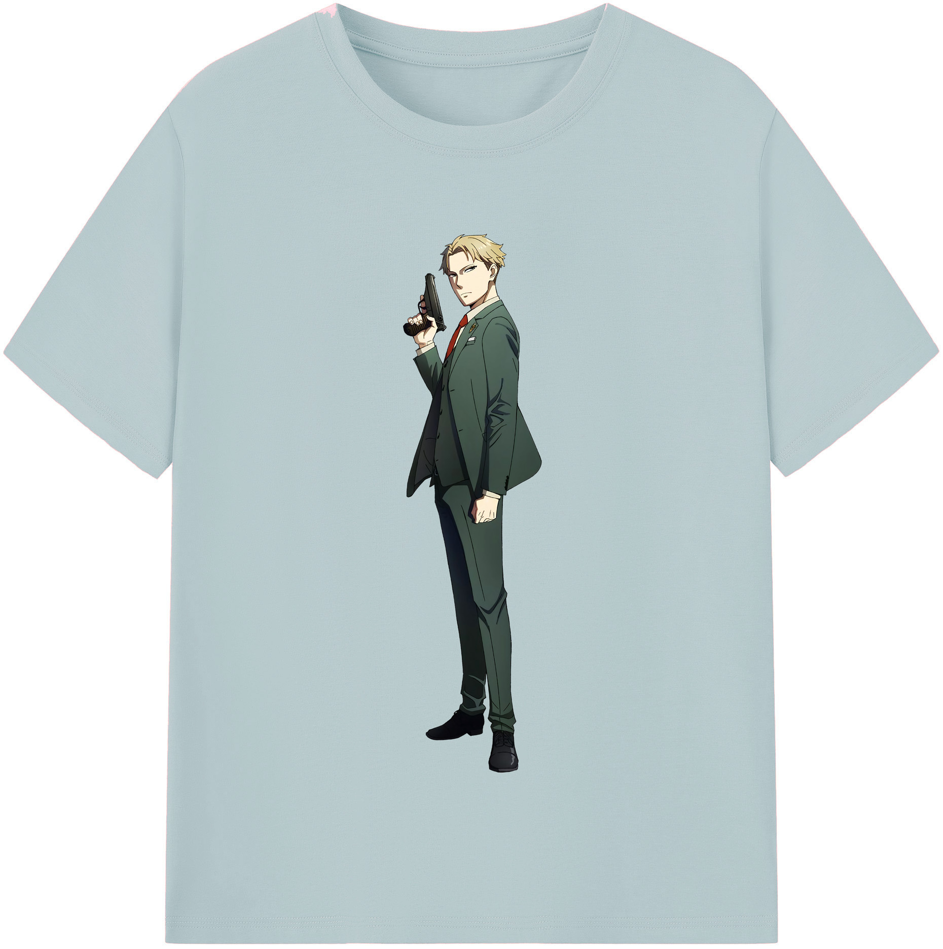 （画像用） SPY×FAMILY间谍家家酒 綿100％半袖Tシャツ（フロントプリント）